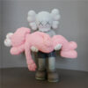 KAWS ONE Gone Gray x Pink Figures