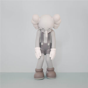 KAWS ONE Small Lie Companion Gray Figure