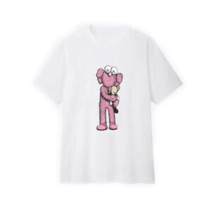 KAWS ONE x Uniqlo Pink BFF Tee