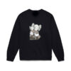 Kaws ONE Uniqlo Black Sweatshirt